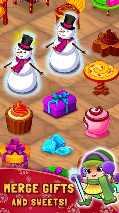 Christmas games: Merge & Match - Screenshot 3
