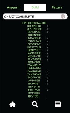 Anagram Solver - Screenshot 2