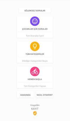 Eğlenceli Sorular Pro - Screenshot 1
