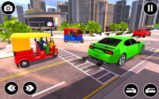 City Rickshaw Game: Car Games - Screenshot 2