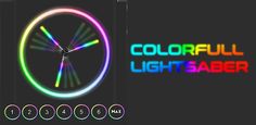 Electric fan light sword saber - Screenshot 2