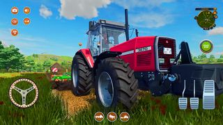 Indian Tractor Driving Sim 3D - Screenshot 1