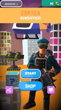 Copter Shooter - Screenshot 1