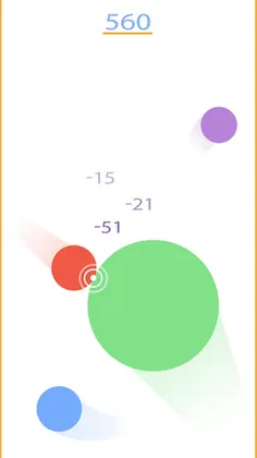 Eat the circles : colors game - Screenshot 2