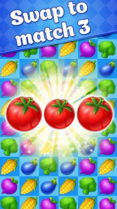 Farm Crush : Farm Match 3 Game - Screenshot 2