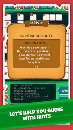 Electrical Engineering Crosswo - Screenshot 4