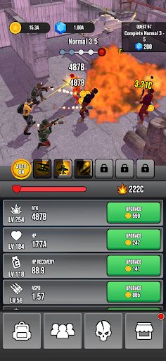 War Heroes: Idle RPG - Screenshot 3