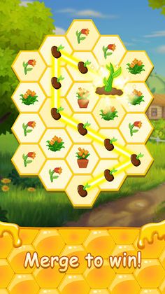Honey Bottles - merge puzzle - Screenshot 2