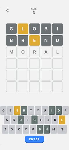 Fjala - Lojë me fjalë - Screenshot 4