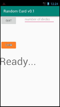 Show 1 Card v0.1a - Screenshot 1