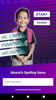 Maanvi Spelling Game - Screenshot 2