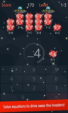 Math Invaders - Screenshot 1