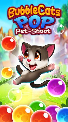 Bubble Cats Pop: Pet Shoot - Screenshot 2