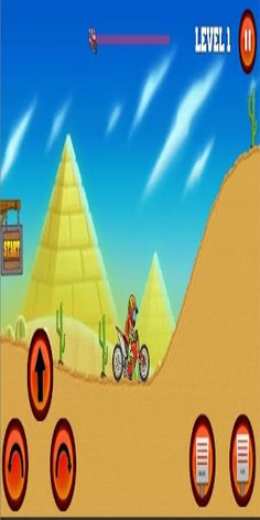 Hill Fury Biking - Screenshot 1