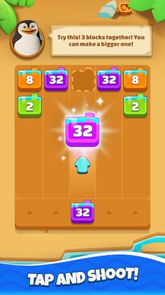 2048 Saga - Merge block game - Screenshot 1