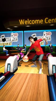 Bowling Pin Bowl Strike 3D - Screenshot 3