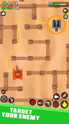 City Tank Fighting Game - Screenshot 1