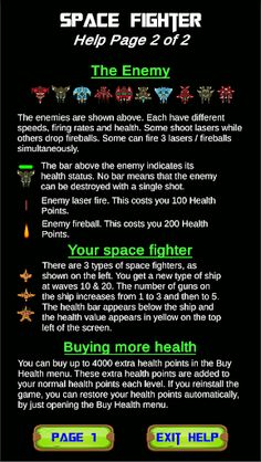 Space Fighter 2D - Screenshot 3