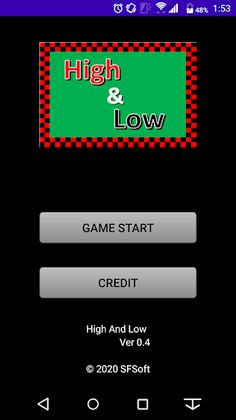 High And Low - Screenshot 1