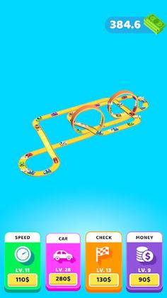 HotRoad Idle Track Builder - Screenshot 3