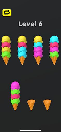 Ice Cream Sort - Screenshot 1