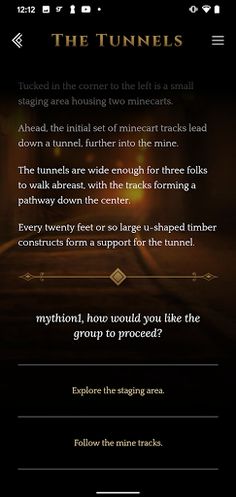 Mythion Adventures - Gamebook, - Screenshot 4
