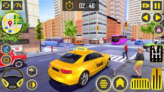 Modern Taxi Simulator Game - Screenshot 3
