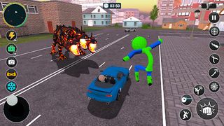 Rope Fight Spider Adventure - Screenshot 3