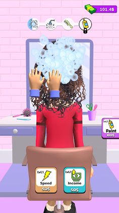 Salon Games : Makeover Girl - Screenshot 2