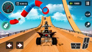 Mega Ramp ATV Bike Stunt Racer - Screenshot 1