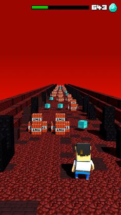 Cube Craft Race 3D - Screenshot 3