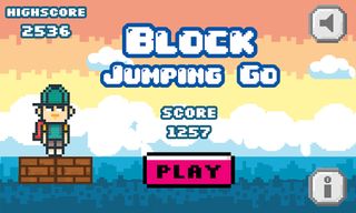 Block Jumping Go - Screenshot 2