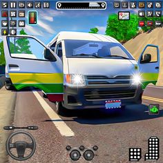 Van Simulator Games Indian Van - Screenshot 1