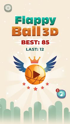 Flappy Ball 3D - Screenshot 1