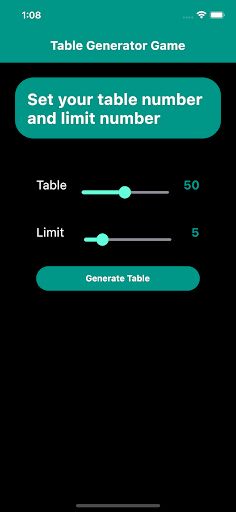 TGG(Table Generator Game) - Screenshot 2