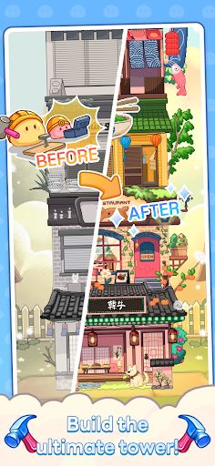 Merge Pixel Tower - Screenshot 1