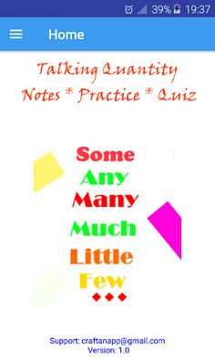 English Talk Quantity - Screenshot 1