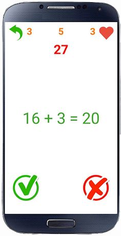 Math game Игра веселая - Screenshot 3