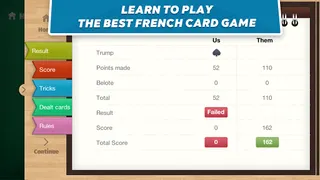 Belote Coinche - card game - Screenshot 3