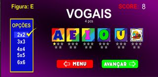 Quebra Cabeça Vogais - Screenshot 1