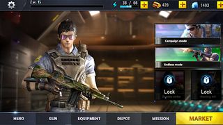 Shooting Gunwar Strike - Screenshot 2