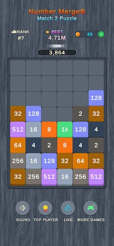 Number Merge® Match 2 Puzzle - Screenshot 1