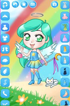 Chibi Angel Dress Up Game - Screenshot 1