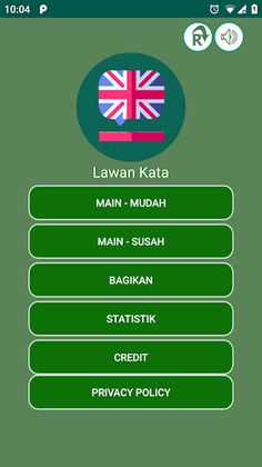 Lawan Kata Bahasa Inggris - Screenshot 1