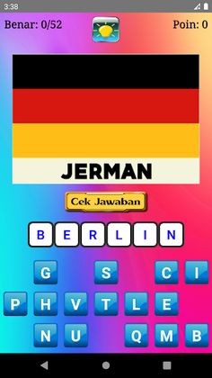 Tebak Ibu Kota Negara - Screenshot 2