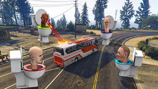 Scary Toilet Head Coach Games - Screenshot 1