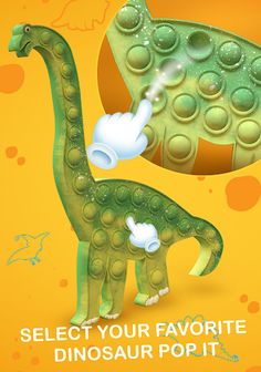 Pop it Dinosaur - Puppet Toys - Screenshot 1