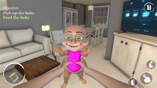 Scary Baby Pink Horror Games - Screenshot 1