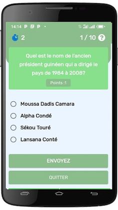 Quiz Guinee - Screenshot 3