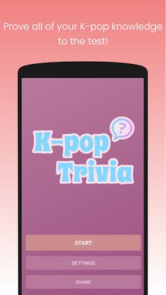 Kpop Trivia Quiz - Screenshot 1